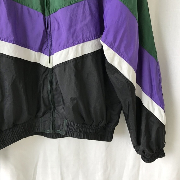 Vintage STARTER Colorado Rockies 1995 Coors Field Staff Windbreaker Jacket Zip - Picture 4 of 14